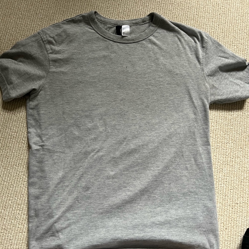 Mens Dividedi grey t shirt S